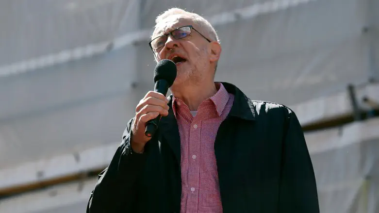 מנהיג הלייבור ג'רמי קורבין