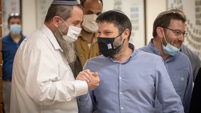 בצלאל סמוטריץ' ואבי מעוז