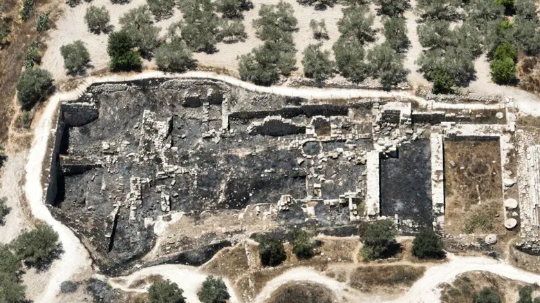 תוצאות ההצתה בשומרון העתיקה