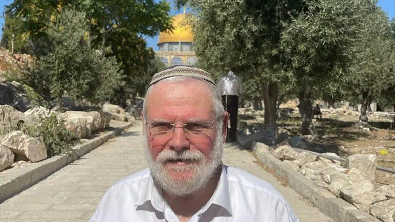 הרב וייטמן בהר הבית