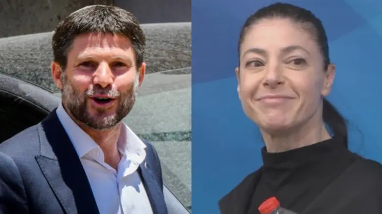 בצלאל סמוטריץ' ומרב מיכאלי