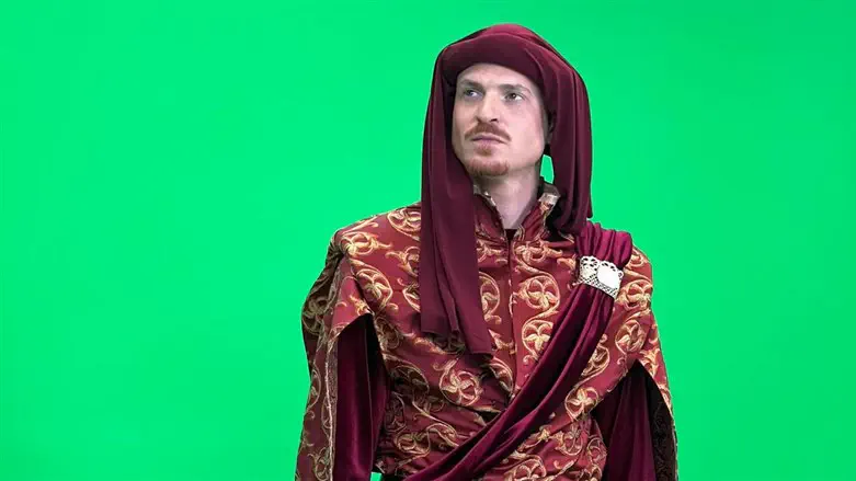 רביב כנר בתפקיד ישי, אביו של דוד המלך