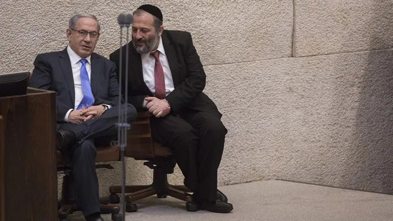 דרעי ונתניהו. ארכיון