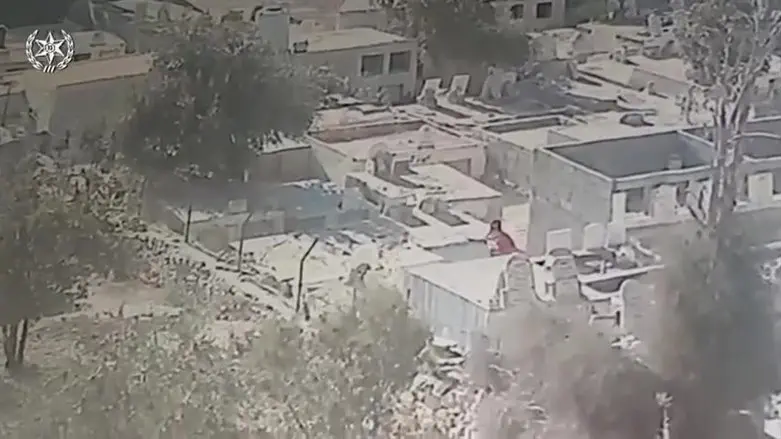 Действия арабского террориста (скриншот)