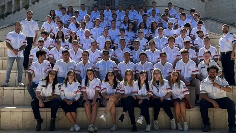 הצעירים מהתפוצות מתנדבים במד"א