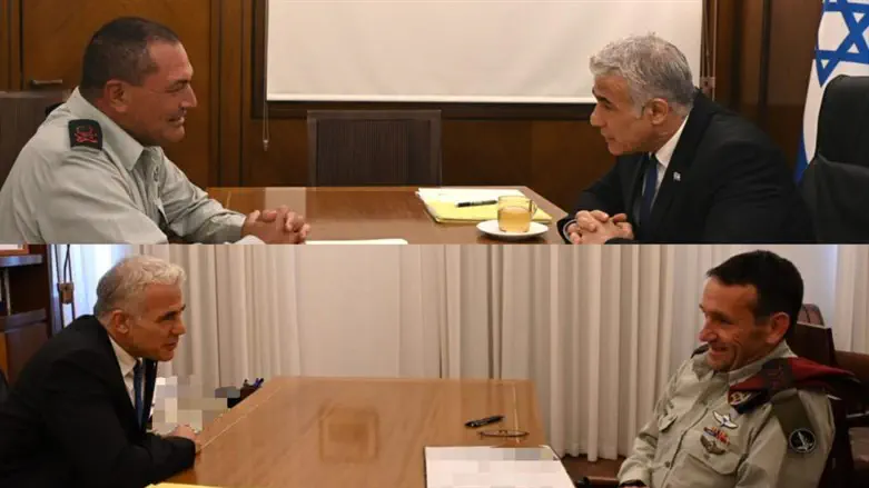 לפיד עם הרצי הלוי ואייל זמיר 