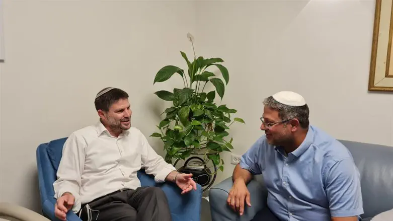 האחריות מחייבת להמשיך בשותפות. בצלאל סמוטריץ' ואיתמר בן גביר