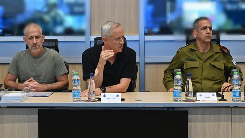 Defense Minister Benny Gantz