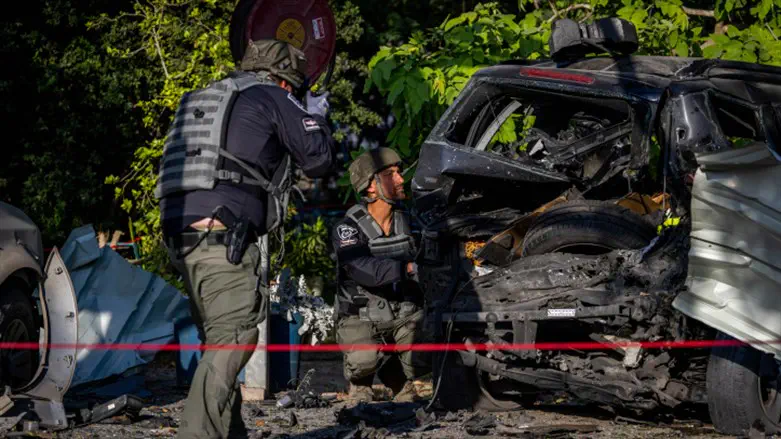 House in southern Israel damaged by Gaza rocket