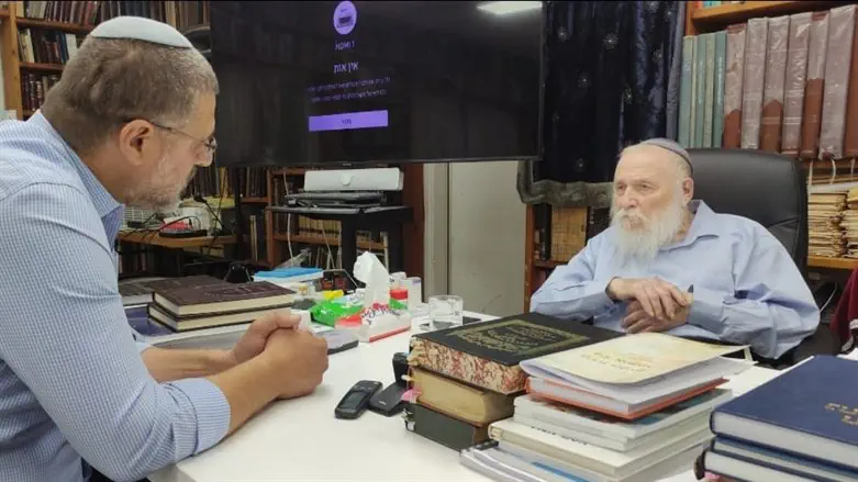 הרב דרוקמן ואביחי בוארון