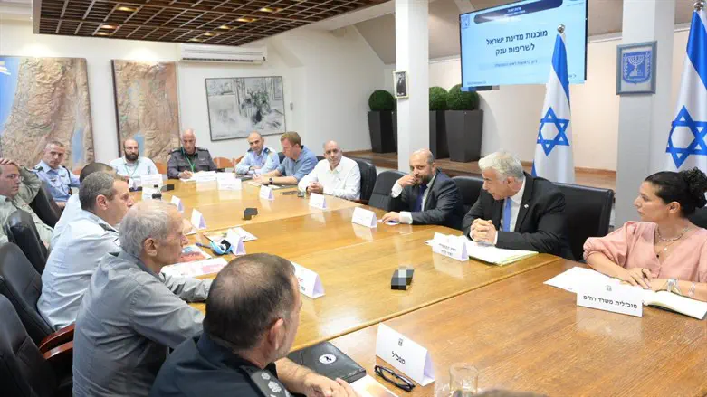 הדיון בלשכת ראש הממשלה