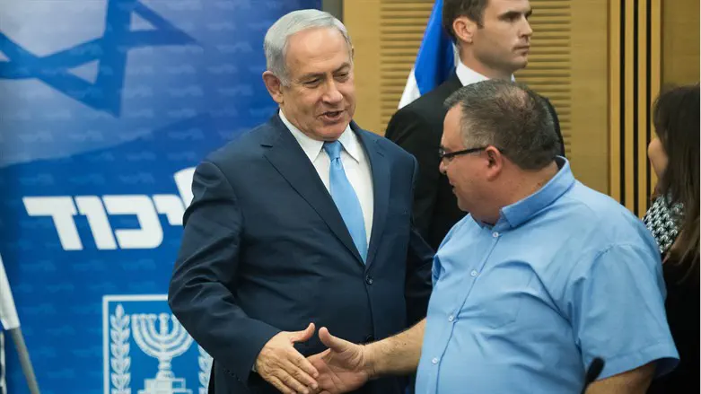 Давид Битан и Биньямин Нетаньяху