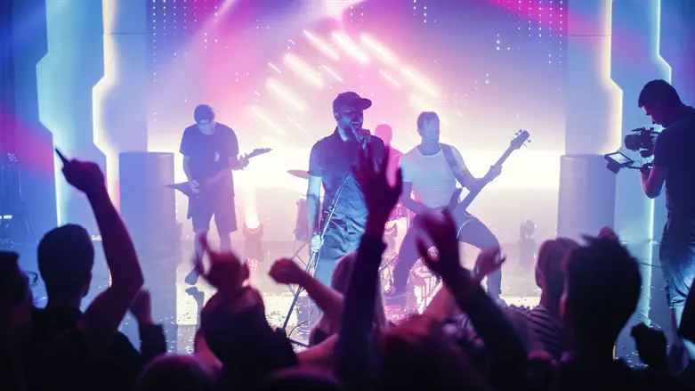 Music festival (illustrative)