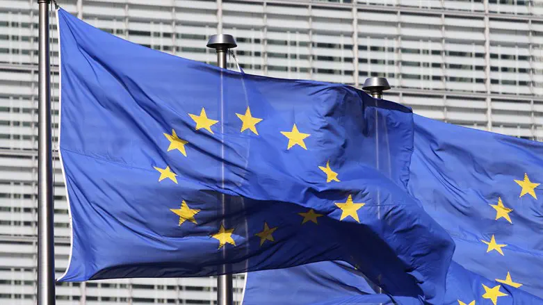 EU Parliament building in Brussels