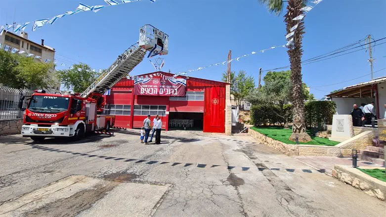 חנוכת תחנת קריית ארבע