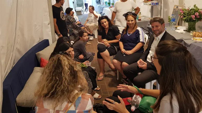 סמוטריץ' וצינקין בניחום האבלים