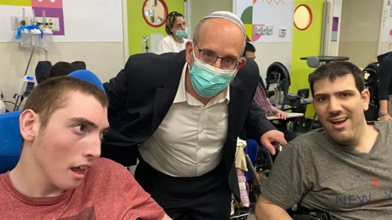 הרב פיין בביקור