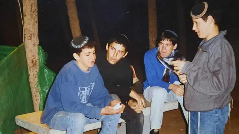 משמאל: ארנון סגל, שמחה רוטמן