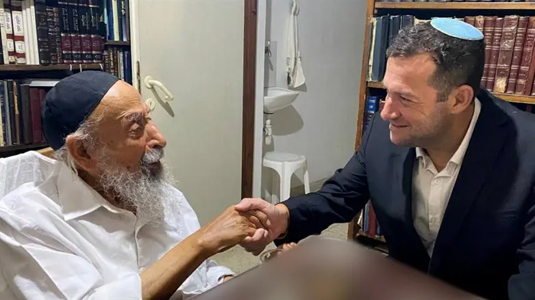 יוסי דגן אצל הרב בעדני