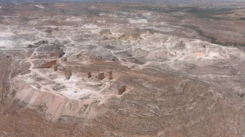 המחצבה השמידה מאות מטרים מתוואי "אמת ערוב" הקדומה