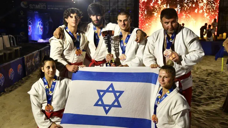 נבחרת הסמבו הישראלית הערב