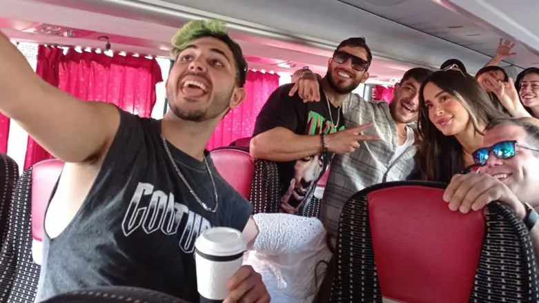 Social media influencers on Israel trip