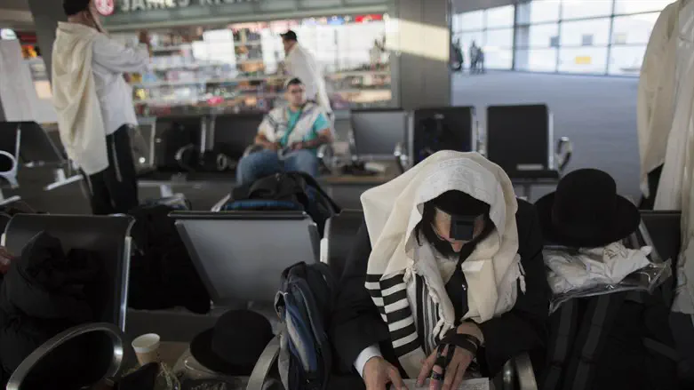 В Бен-Гурион в ожидании рейса на Умань