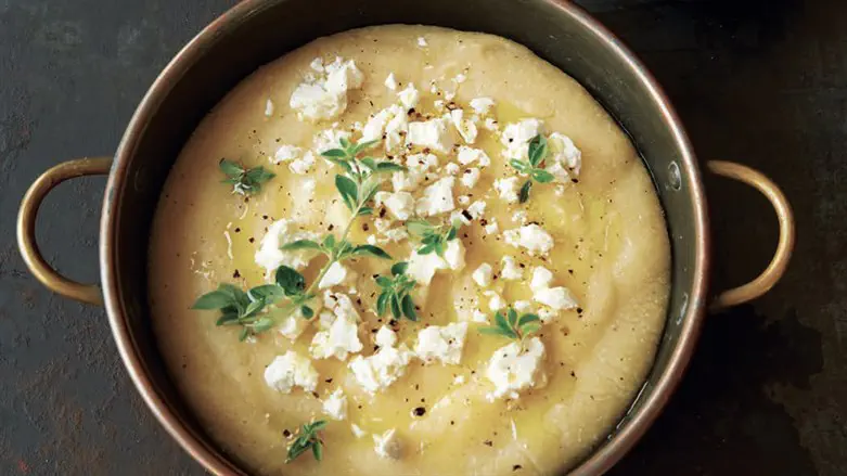 Alexander Spilberg's mother often served Mamaliga, a typical Romanian dish, with plum jam.