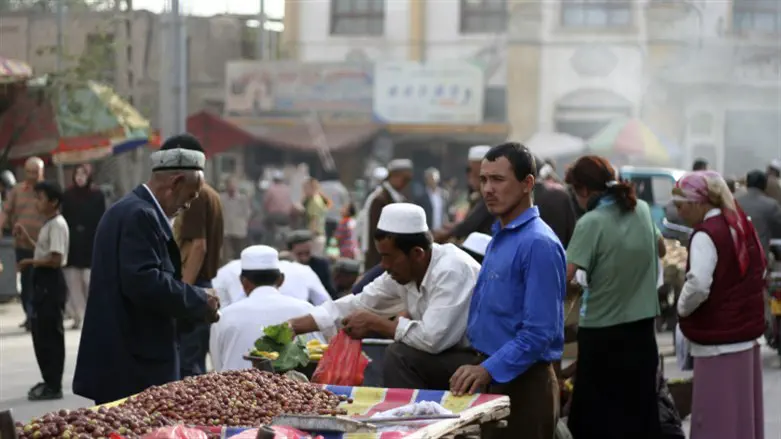 Chinese Uyghur Muslims in Xinjiang