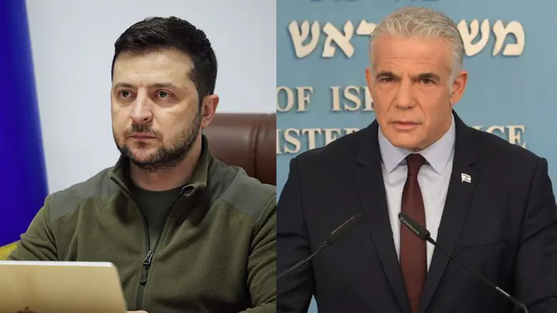 לפיד וזלנסקי