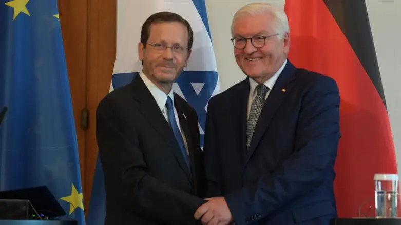 הרצוג ונשיא גרמניה פרנק וולטר שטיינמאייר