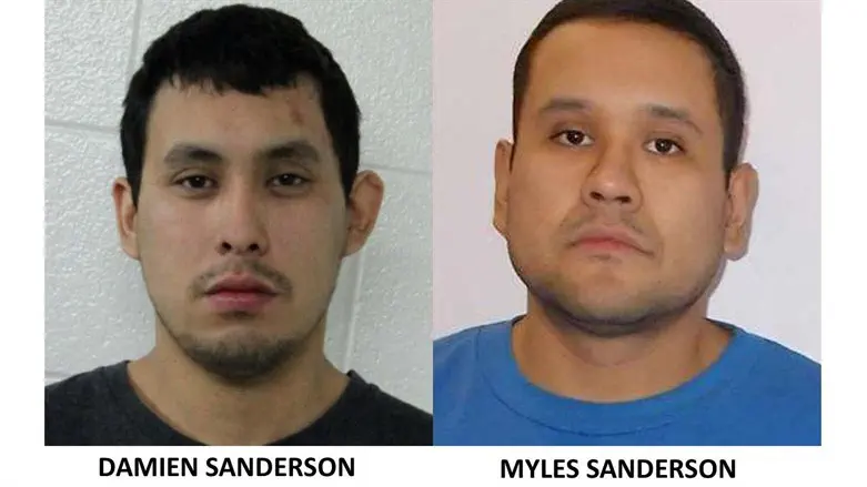 Damien Sanderson and Myles Sanderson