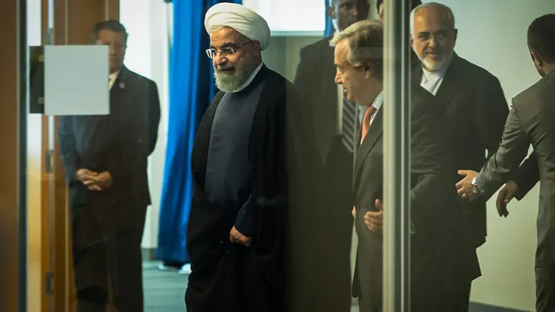 נשיא איראן לשעבר חסן רוחאני באו"ם