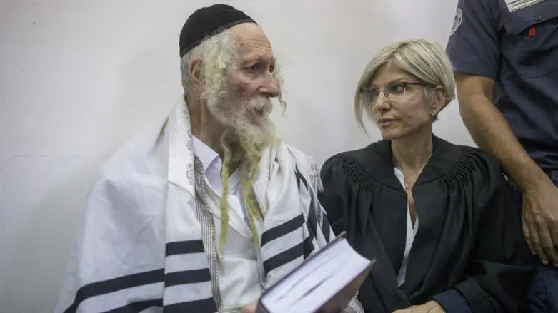 Berland with his lawyer