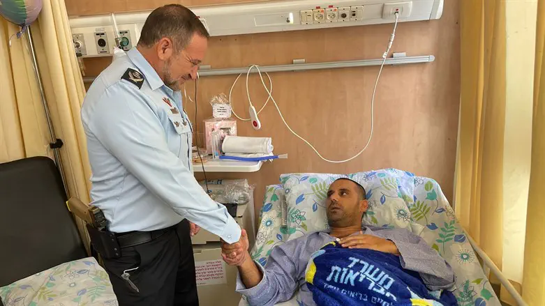 המפכ"ל עם רס"ב אוזן