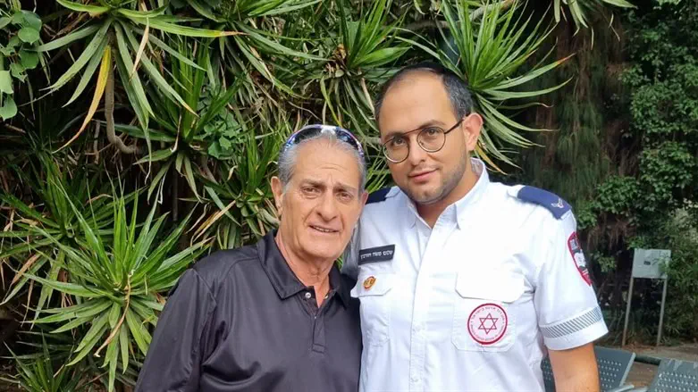 אילן מקמל וחובש מד"א משה הורביץ