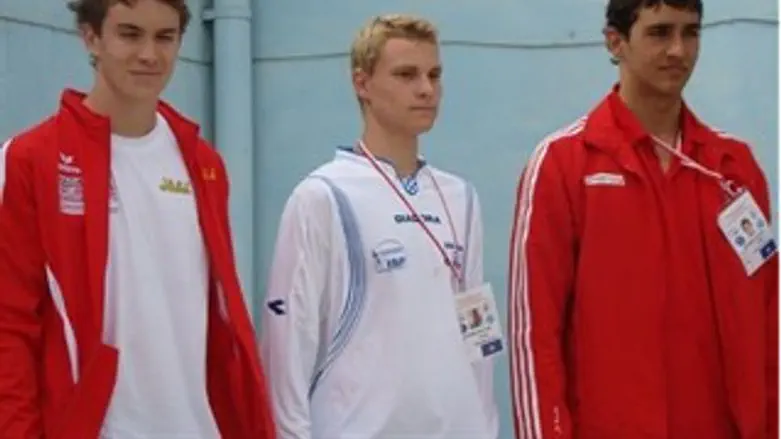 התלמיד איתן גרינברג – זוכה מדלית הזהב (מקום ר