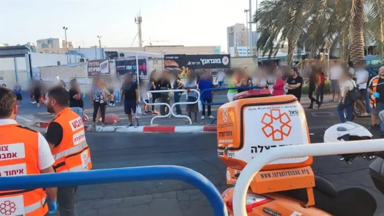 scene of Ashdod accident