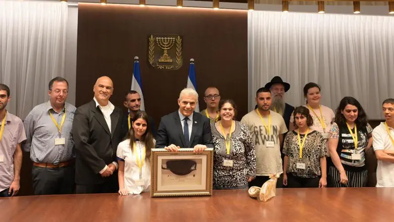 זכות לפגוש אותם ולקבל מהם ברכת שנה טובה 