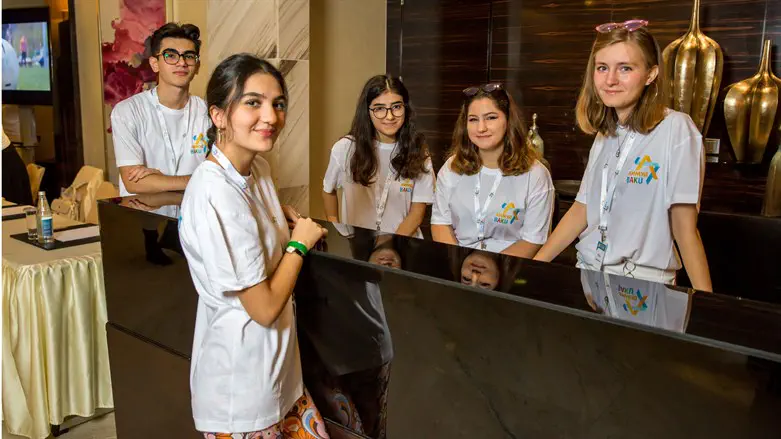 Conference participants in Baku