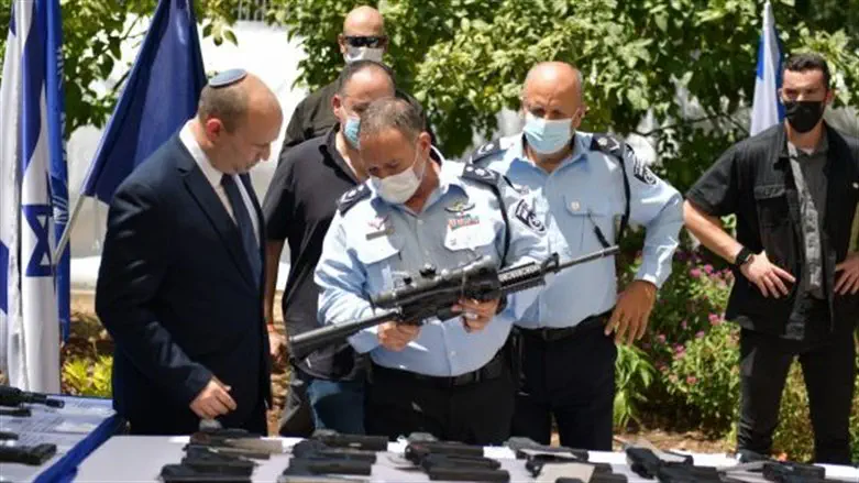 מבצע לאיסוף נשק לא חוקי במגזר הערבי