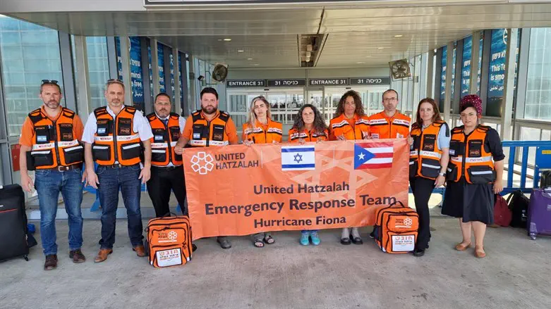 United Hatzalah of Israel Sends Emergency Response Delegation to Peurto Rico in 