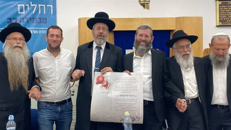 הרב שרשבסקי בהכתרה