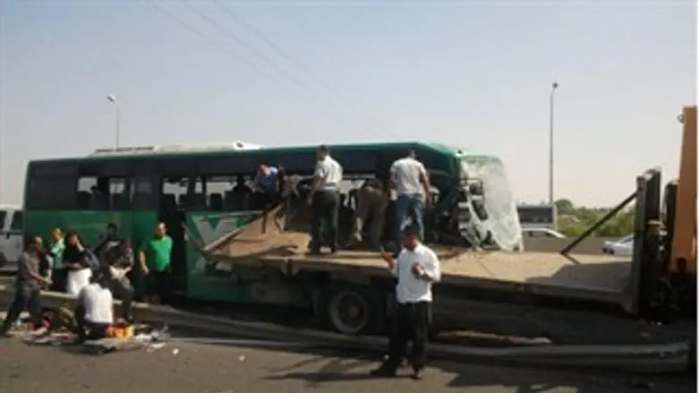 התאונה הבוקר