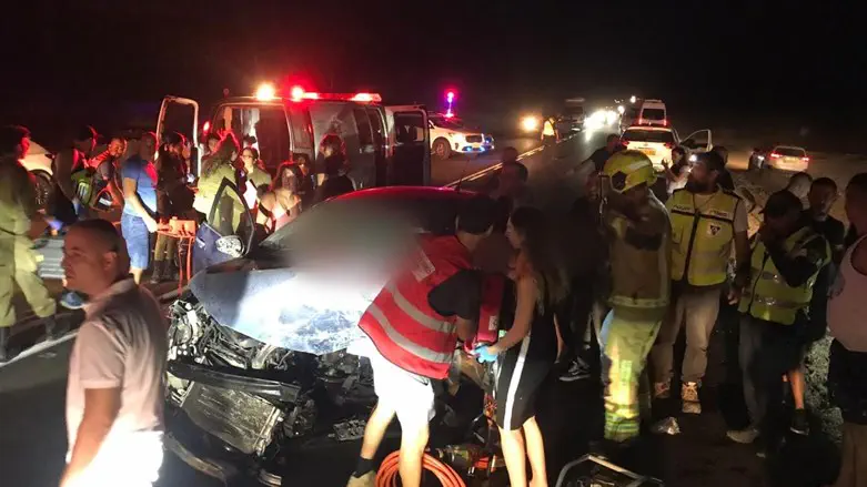 Traffic accident (illustrative)