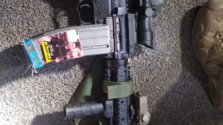 Оружие ликвидированного террориста