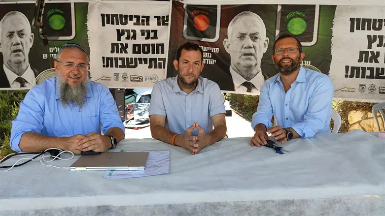 ראשי המועצות במאהל המחאה