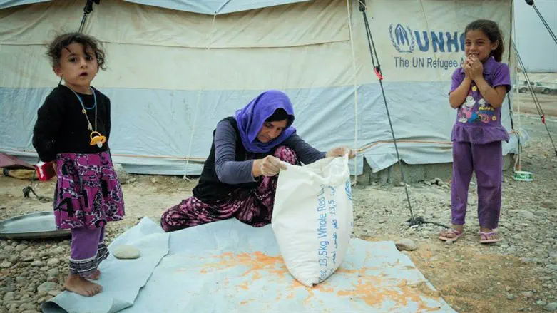 Kurds receive Israeli humanitarian aid in Iraqi Kurdistan