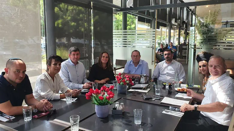 המפגש של נציגי הבית היהודי