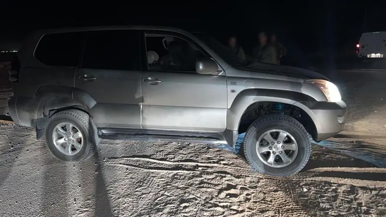 Автомобиль, который использовали контрабандисты